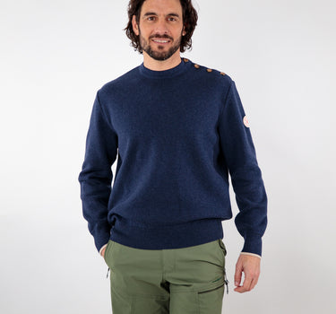 Pull marin uni coton