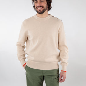 Plain cotton sailor sweater