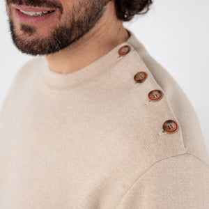 Plain cotton sailor sweater