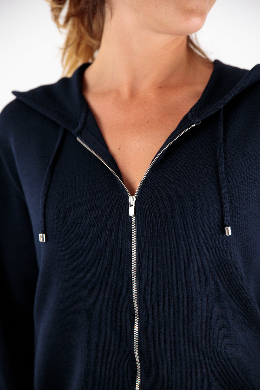 Zip-up hoodie