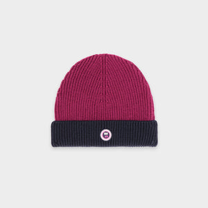 Bonnet bicolore à revers