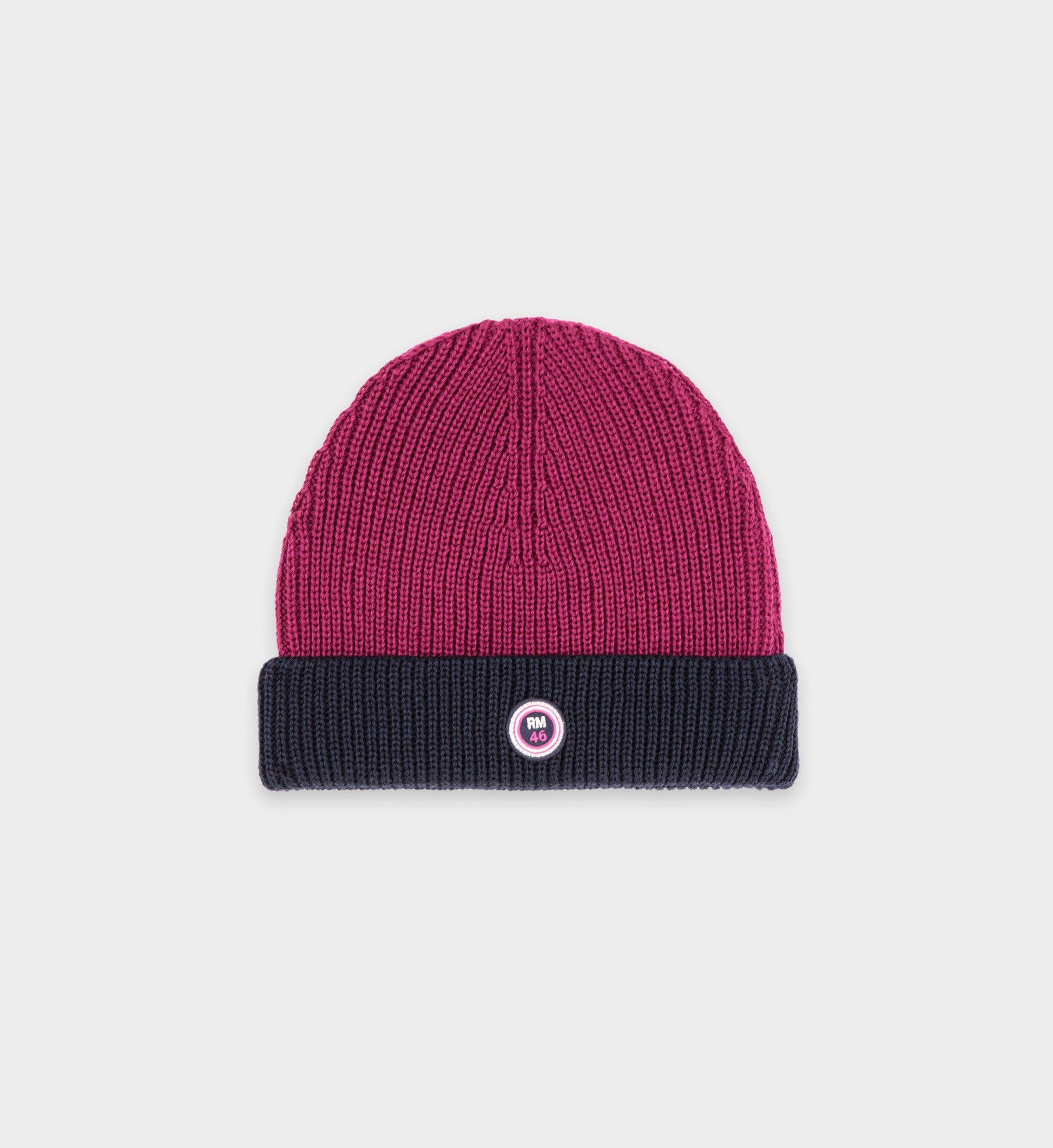 Bonnet bicolore à revers