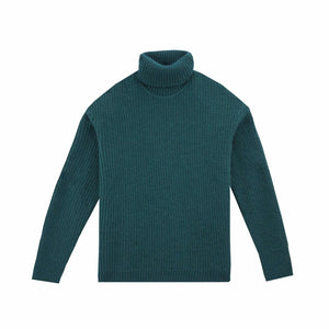 Mohair turtleneck sweater