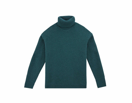 Mohair turtleneck sweater