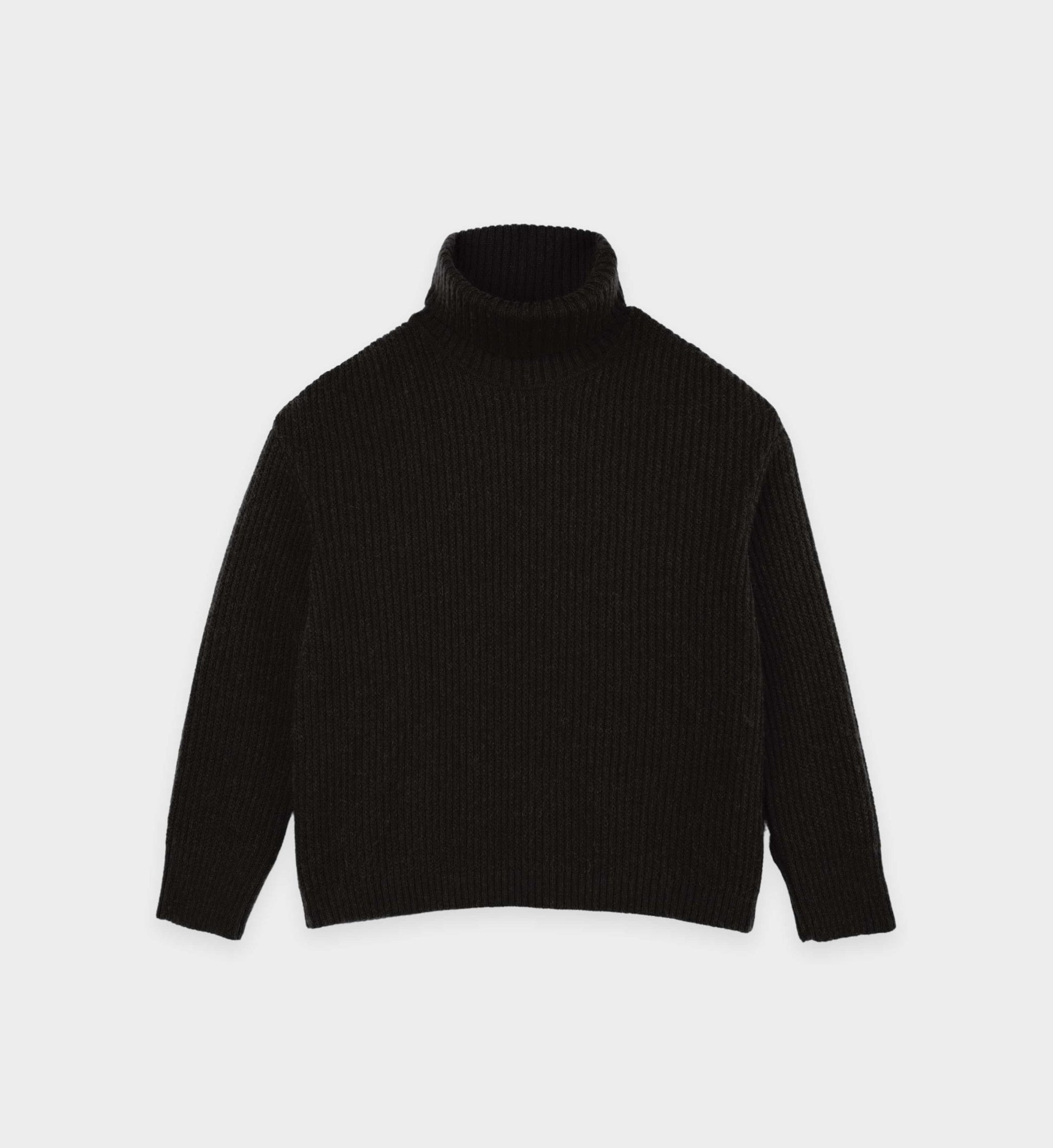 Mohair turtleneck sweater