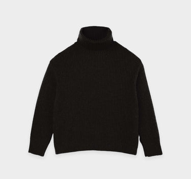Mohair turtleneck sweater