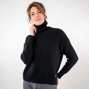 Mohair turtleneck sweater