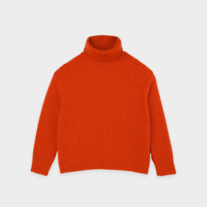 Mohair turtleneck sweater