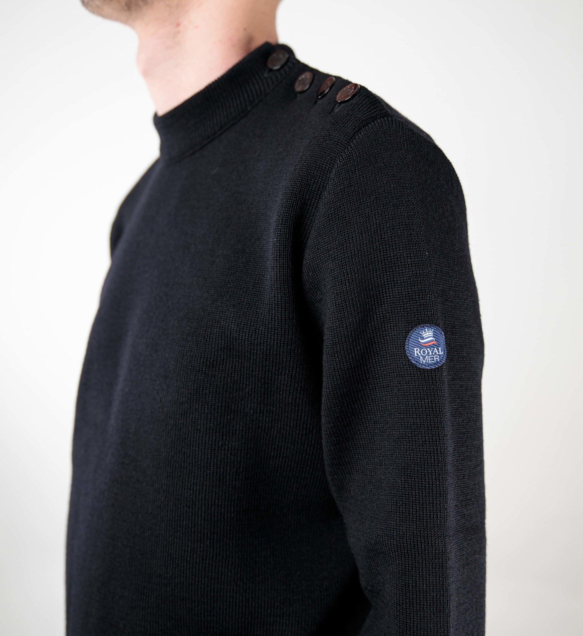 Pull marin classique forme ample