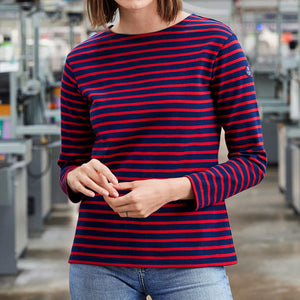 Classic long-sleeved sailor top