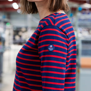 Classic long-sleeved sailor top