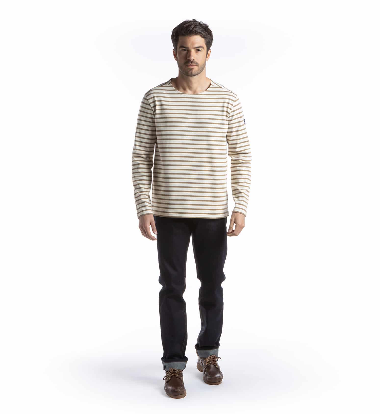 Classic long-sleeved sailor top