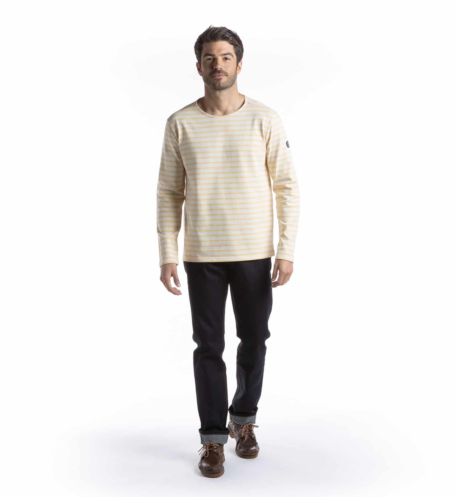 Classic long-sleeved sailor top