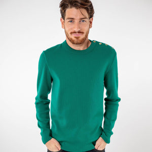 Pull marin uni encolure ronde