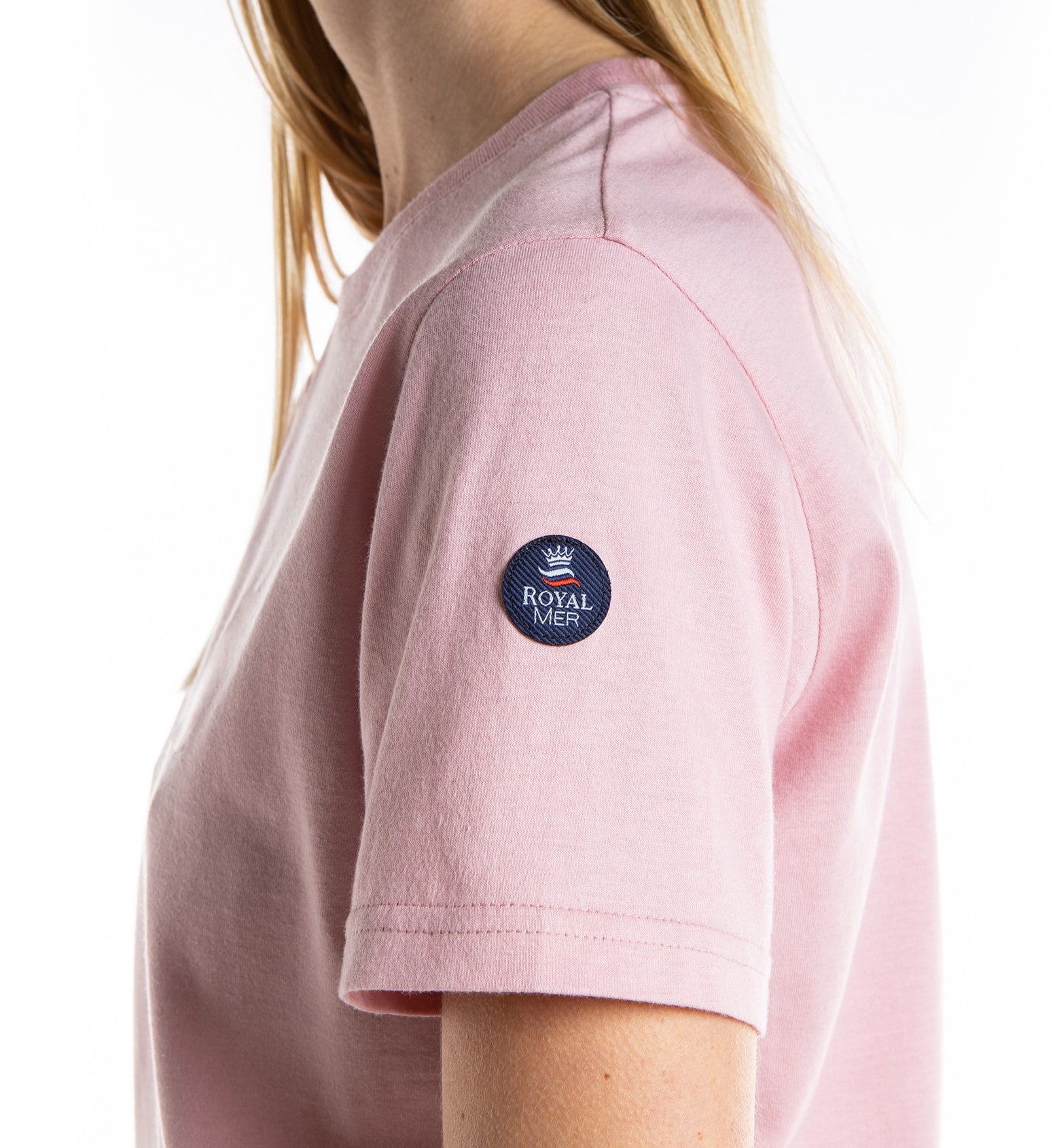 T-shirt col rond manches courtes en coton bio