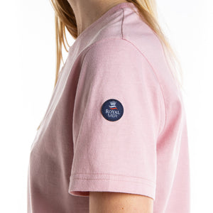 T-shirt col rond manches courtes en coton bio