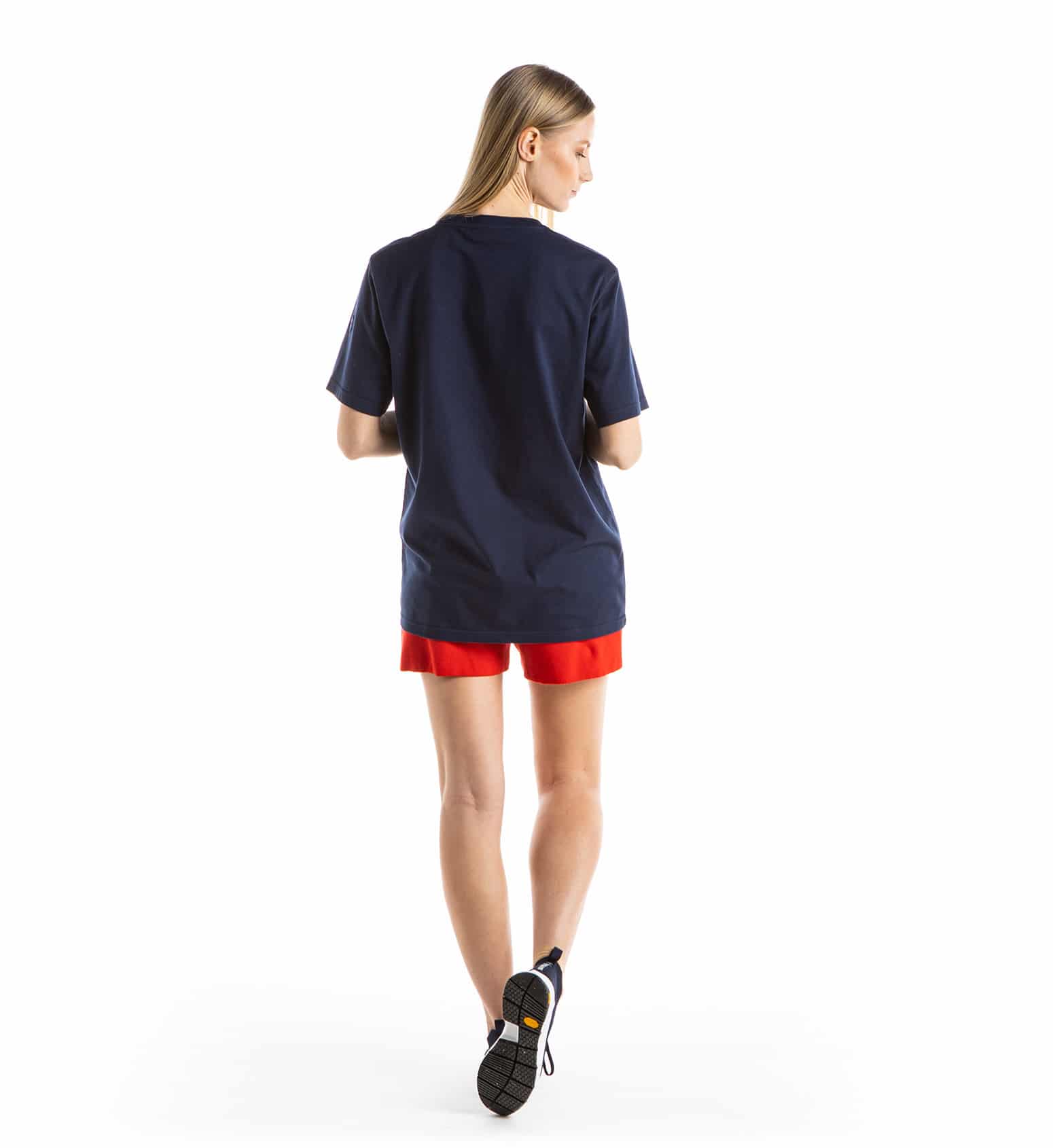 T-shirt col rond manches courtes en coton bio