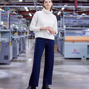 Pantalon en laine extra fine