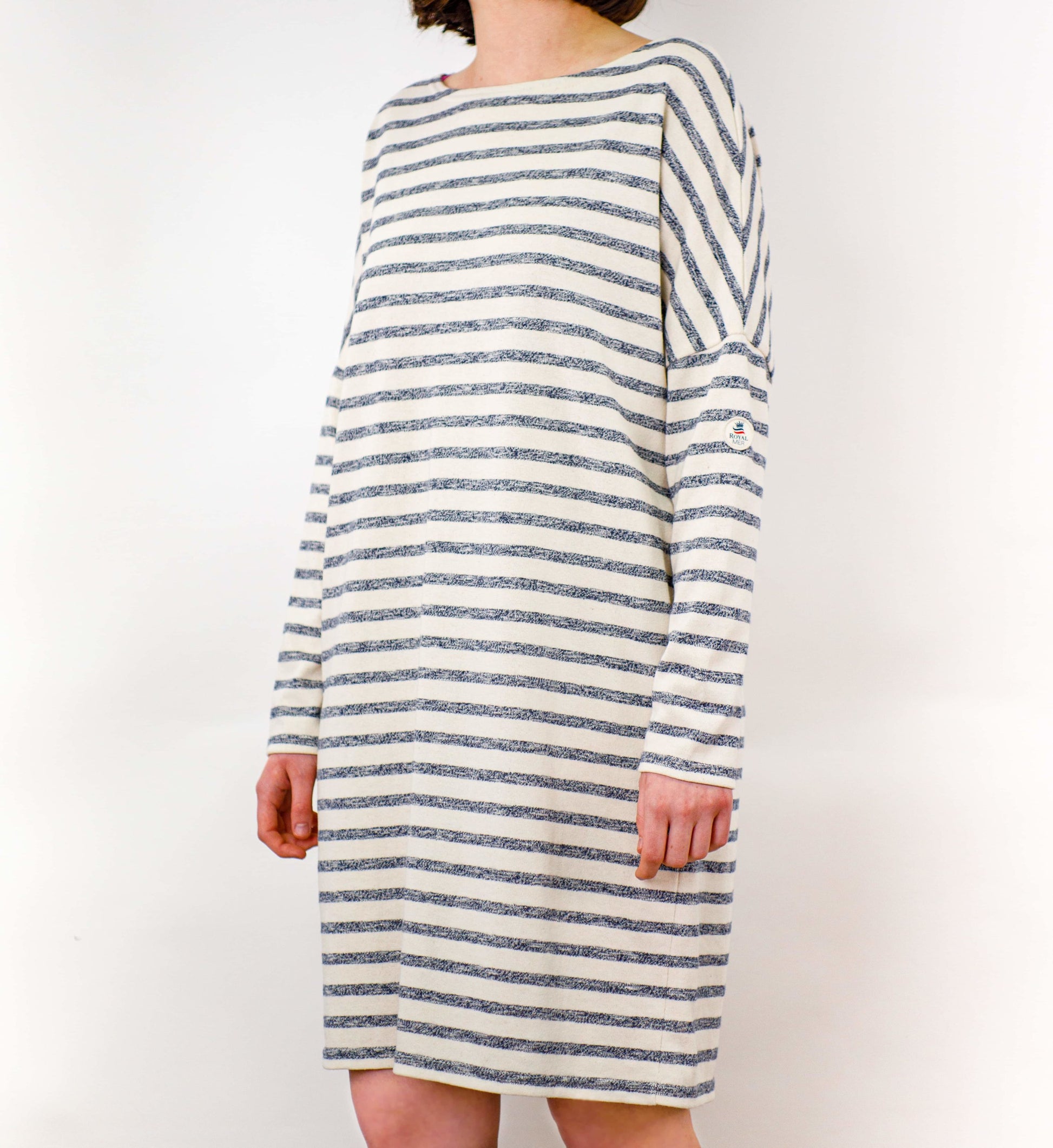 Robe marinière oversize