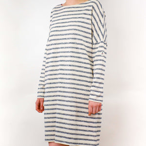 Robe marinière oversize