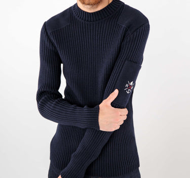 RM embroidery officer sweater