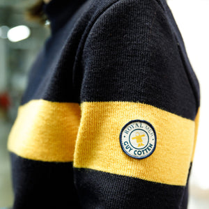 Pull marin rayure haut de corps