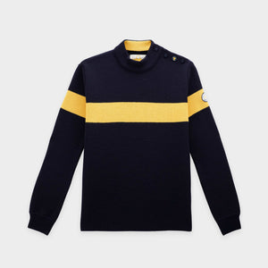 Pull marin rayure haut de corps