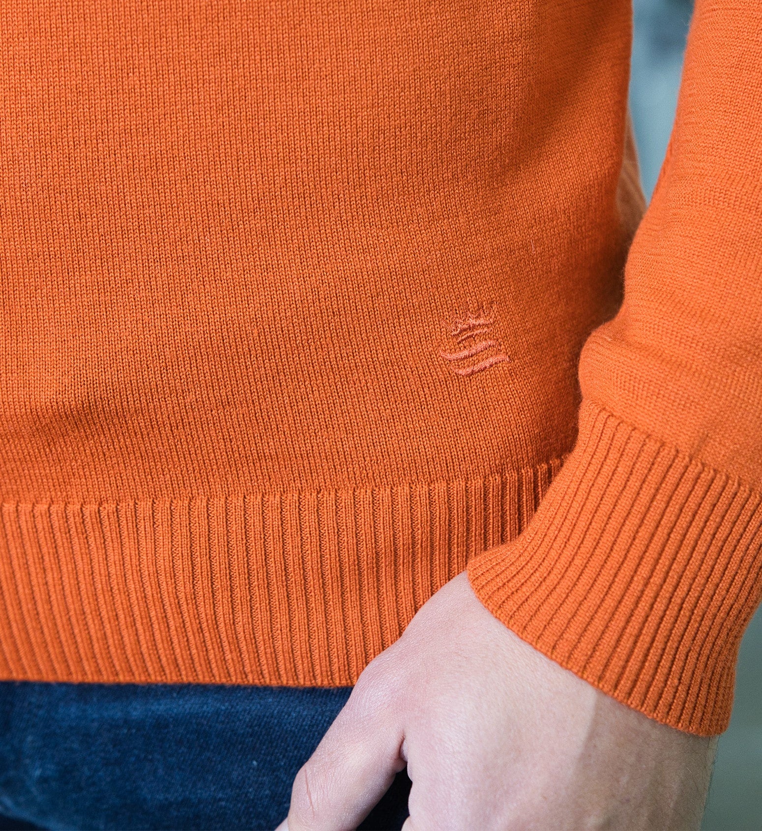 Pull col roulé extra fin