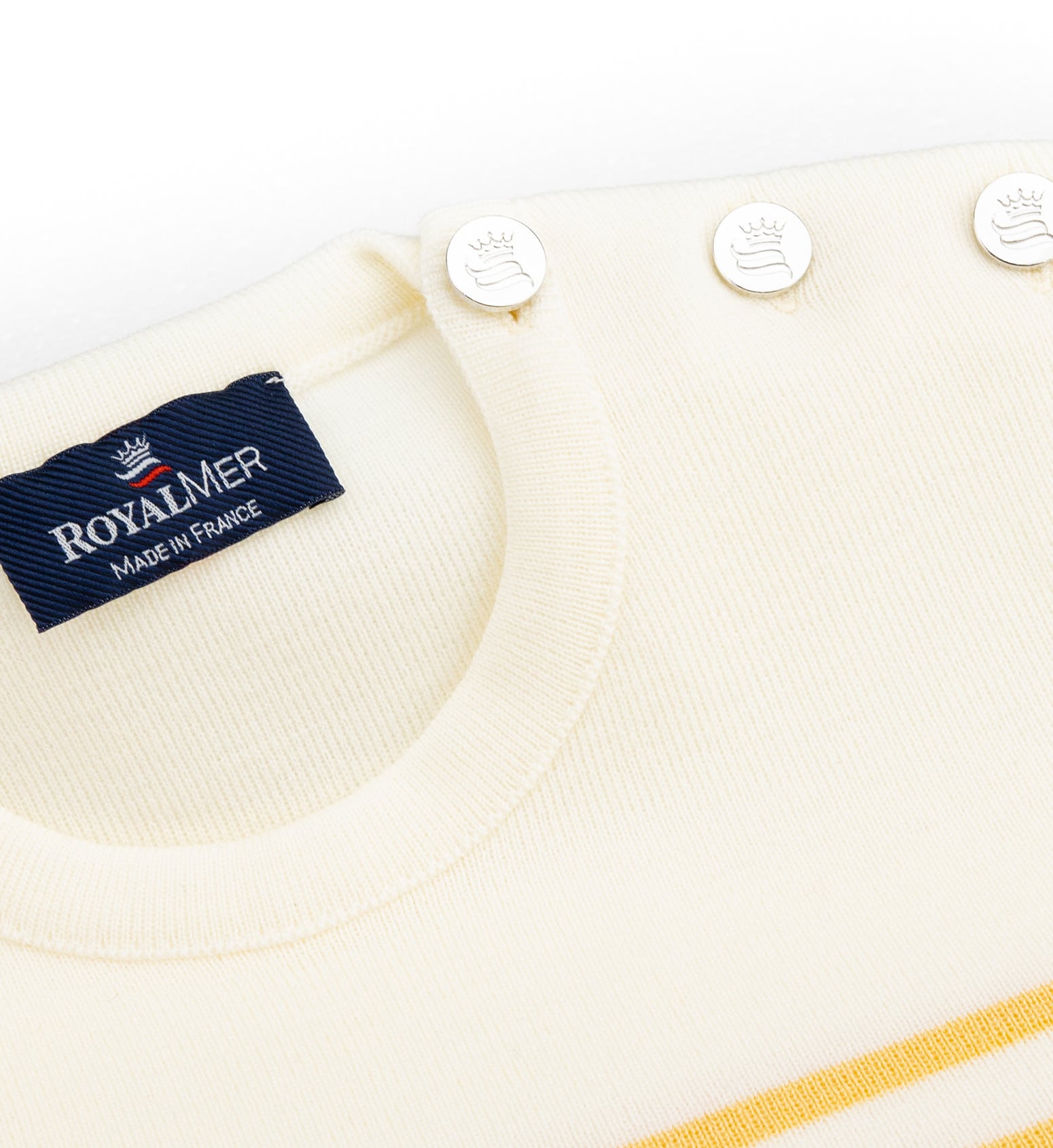 Pull marin rayé