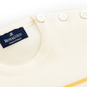 Pull marin rayé