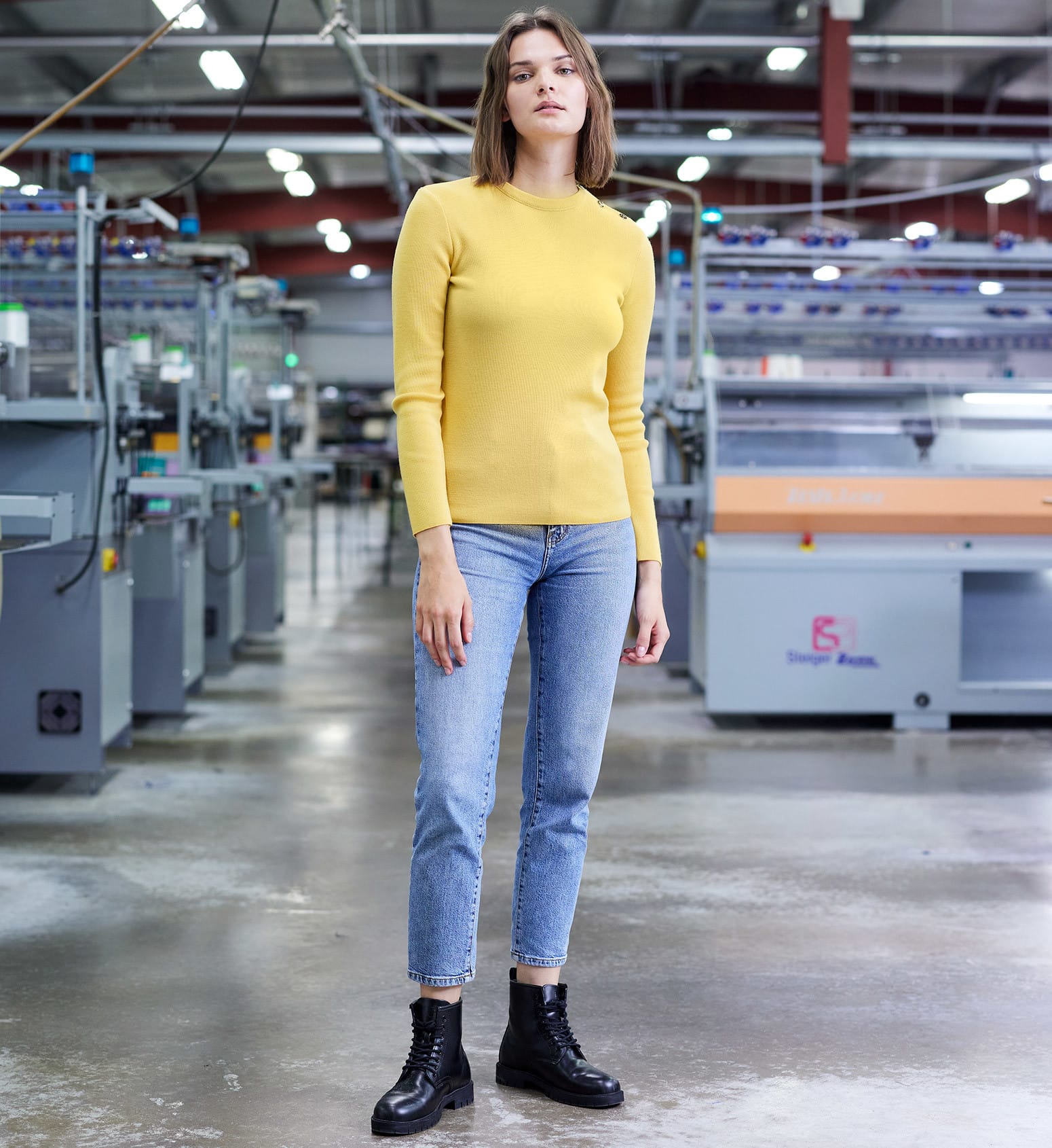 Plain sailor sweater