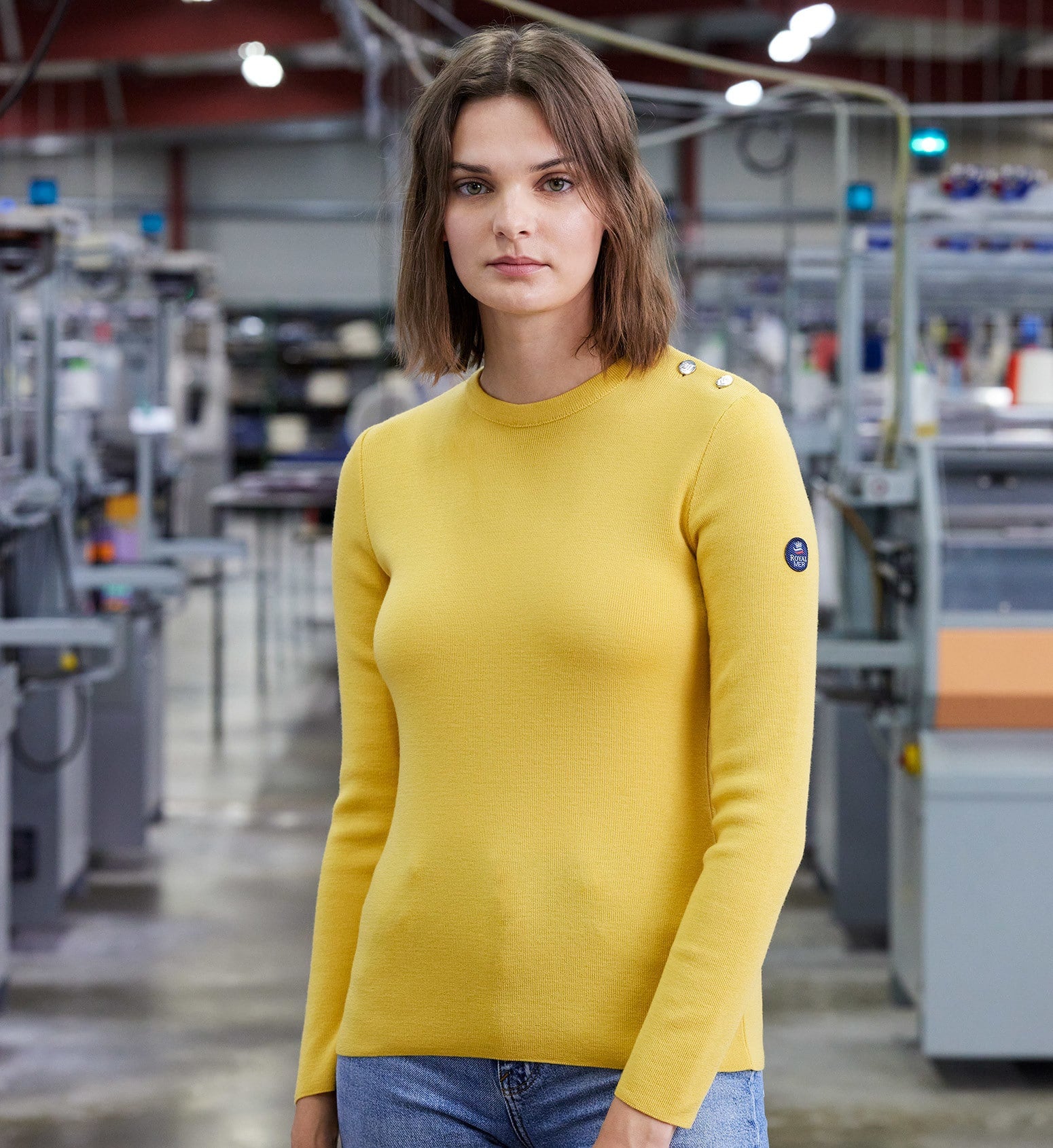 Plain sailor sweater