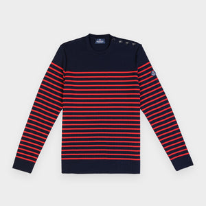 Pull marin rayé