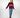 Loose tricolor sweater