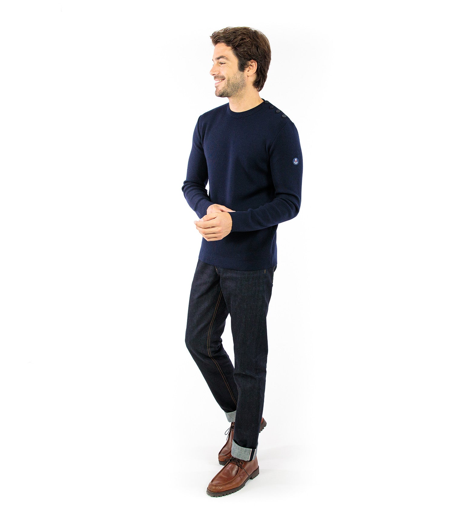 Plain sailor sweater