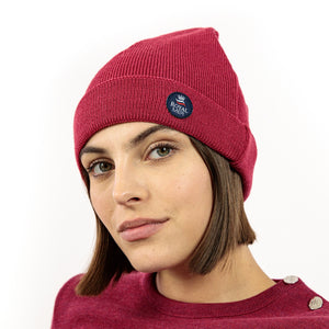 Bonnet uni 100% laine vierge