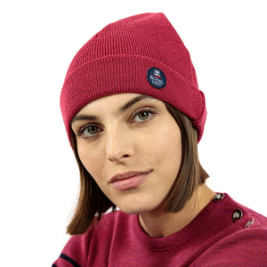 Bonnet uni 100% laine vierge