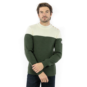 Pull marin bicolore