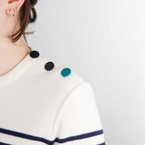Pull marin rayé