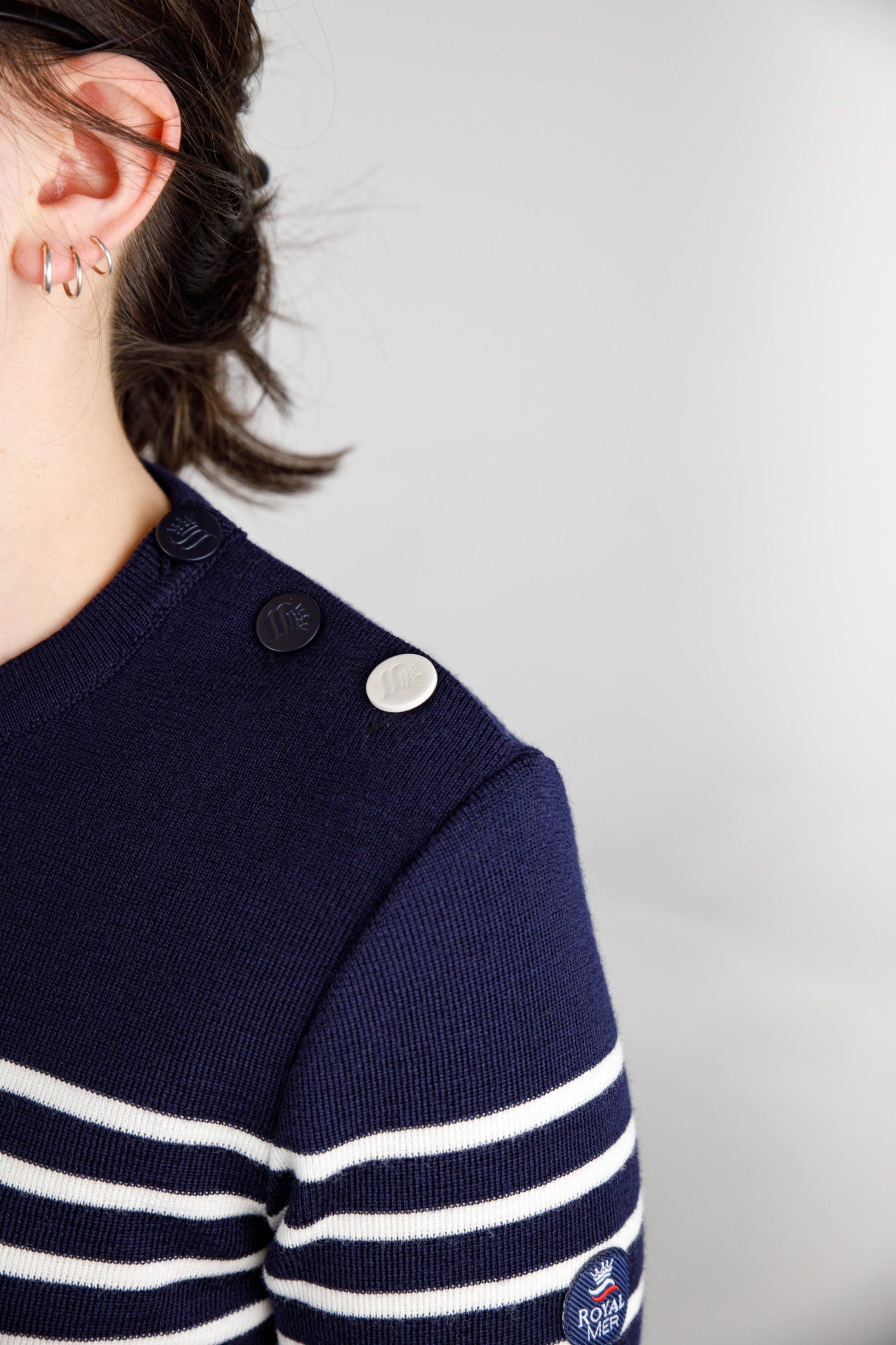 Striped sailor sweater – Royal Mer - Main Image
