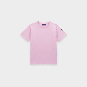 T-shirt col rond manches courtes en coton bio