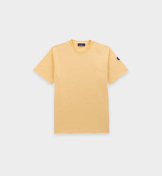 T-shirt col rond manches courtes en coton bio