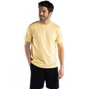T-shirt col rond manches courtes en coton bio