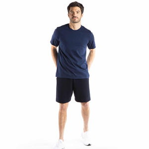 T-shirt col rond manches courtes en coton bio