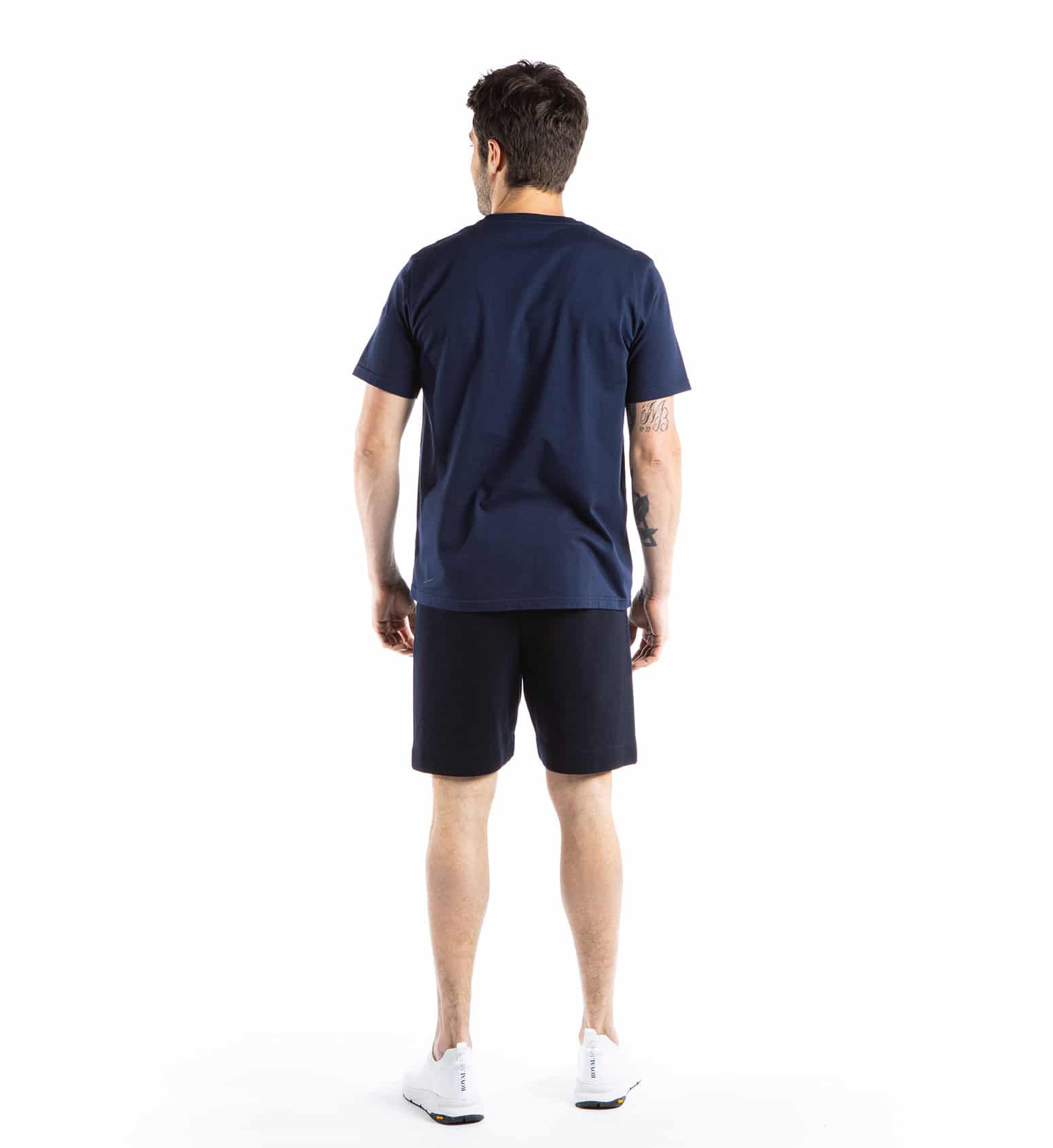 T-shirt col rond manches courtes en coton bio