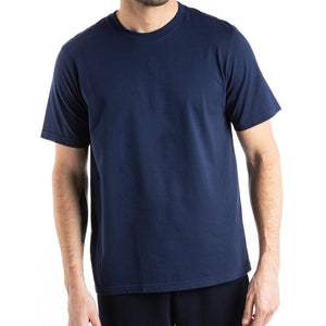 T-shirt col rond manches courtes en coton bio