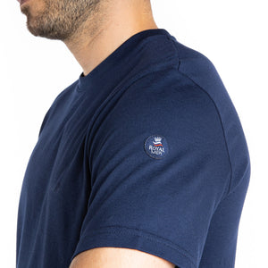 T-shirt col rond manches courtes en coton bio